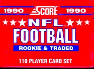 1990 SCORE NFL FOOTBALL ROOKIE & TRADED SET SIGILLATO DI FABBRICA - Foto 1 di 1
