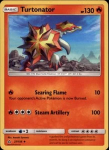 2x (SM05-027 PARALLEL FOIL) Turtonator (U) Pokemon Ultra Prism Card # 27 - Picture 1 of 1