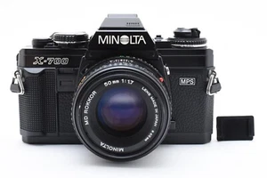【COMO NUEVA】 MINOLTA Nueva X-700 35 mm SLR Negra Cámara Fotográfica MD 50 mm f1.7 Lente de Japón - Imagen 1 de 12