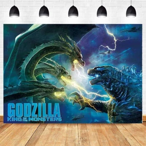 Godzilla Vs Kong Buon Compleanno Festa Fotografia Sfondo Studio - Foto 1 di 5