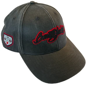 BARRETT JACKSON GEWACHSTE MÜTZE KAPPE HERREN SCHWARZ ANTHRAZIT STRAPBACK VERSTELLBAR VORAUS - Bild 1 von 13