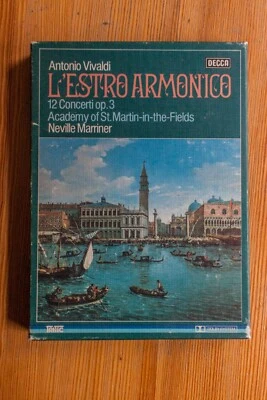 Vivaldi L'Estero Armonico Marriner Academy of St. Martin Teldec Tritec Decca 2MC - Bild 1 von 4