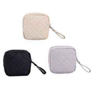 Women Tampon Storage Bag Sanitary Pad Napkin Makeup Cosmetic Bag for Girls - Picture 1 of 11