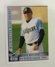 2015 Choice, Wilmington Blue Rocks - Bench Coach - BRIAN BOCOCK