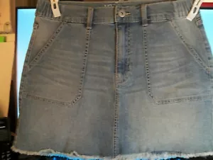 NOBO High Rise Denim Skirt Junior size 11-13 L/G Blue - Picture 1 of 5