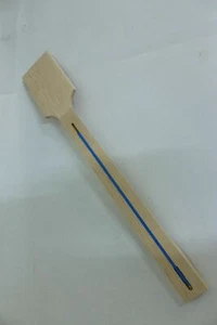 Guitarra de arce cuello cabeza de paleta para hágalo usted mismo sin diapasón con varilla de armadura sin terminar - Imagen 1 de 1