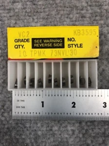 10 piezas*** Ranuras para inserto de carburo VALENITE KN3595 73NVL30 - Imagen 1 de 3