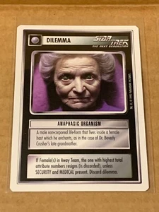 Star Trek CCG Beta WB 1995 Anaphasic Organism - Picture 1 of 2