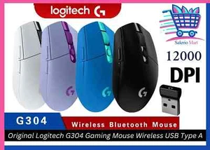 Logitech G304 LIGHTSPEED Wireless Gaming Mouse 12000 DPI Wireless Mouse Laptop A - Picture 1 of 9