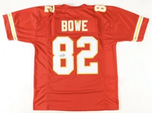 Dwayne Bowe Kansas City Chiefs Signed Jersey Custom COA (JSA Hologram) - Picture 1 of 3