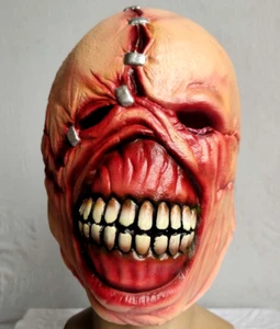 Halloween Party Latex Mask Scary Face Mask Horror Cosplay Costumes - Picture 1 of 8