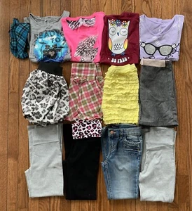 VGUC Girl's Size 8 Spring Summer Fall Clothing Lot Mix & Match 12 PCs - Picture 1 of 8