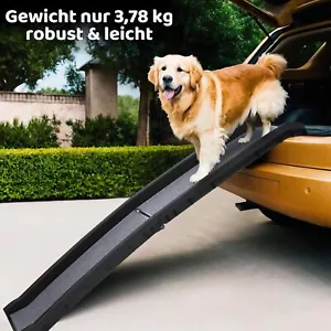 Rampa per cani pieghevole, scala per cani, rampa per auto per cani antiscivolo, rampa bagagliaio - Foto 1 di 15