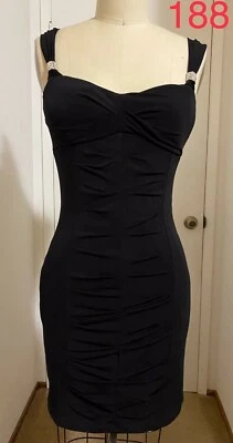  LOVE TEASE Black Evening Women Dress size 4 - Image 1 of 3