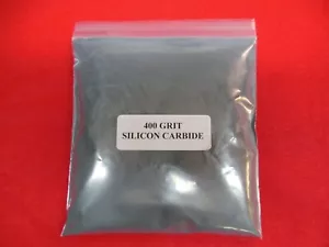 4 OZ 400 GRANO CARBURO DE SILICIO VASO DE ROCA LAPEADO Medios afilado lapidario - Imagen 1 de 1