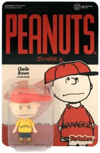 Super7 PEANUTS ReAction ACTION FIGURE MANAGER CHARLIE BROWN 10 cm Neu - Bild 1 von 1