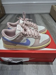 Taglia UK 5 - Nike Dunk Oxford rosa basso con - Foto 1 di 5