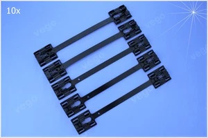 10x SCHWELLER LEISTE HALTER KLAMMER VERSCHLUSS BEFESTIGUNG OPEL MODELLE 164987 - Picture 1 of 1
