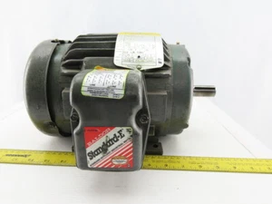 Baldor M3583T 1-1/2Hp Electric Motor 230/460V 3Ph 143T Frame 3450 RPM - Picture 1 of 10
