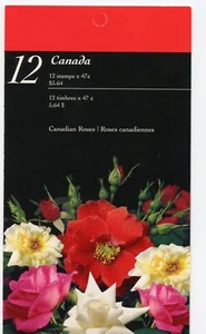 Canada MNH #1911-14 Booklet BK245 Canadian Roses 2001  AL273 - Picture 1 of 1