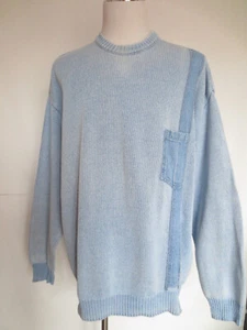 Pullover BLUE WILLI´S Denmark Baumwolle XXL jeansblau blau TIP TOP /F - Bild 1 von 11