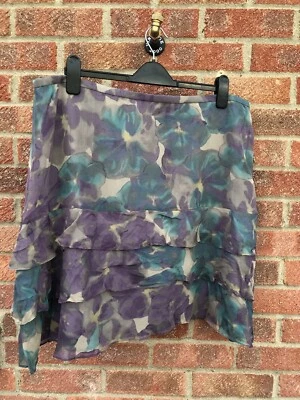 Laura Ashley Silk Skirt Size 20 - Image 1 of 4