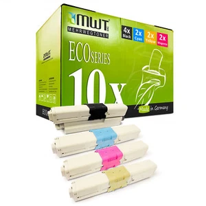 10x MWT ECO Toner für OKI C-510-DN MC-562-DN C-531-DN C-530-DN MC-562-DNW - Bild 1 von 3