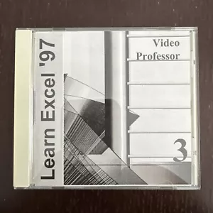 Learn Excel Video Professor Complete CD Set PO36EX Tutorial PC Software - Picture 1 of 3