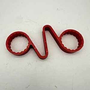 Checklink Sicherheitsetiketten Verriegelung Radmutter Blinker rot 32 mm (x12) - Bild 1 von 1