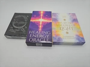 Healing Energy The Secret Language Of Light The Witches Familiar Oracle Cards - Picture 1 of 5