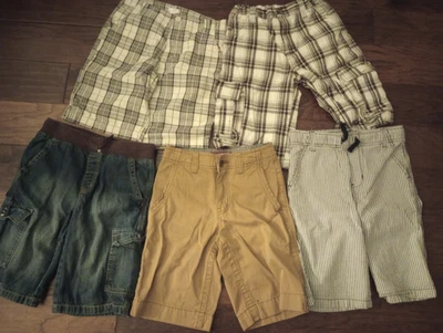批量 5 件 男孩 Gymboree/Crazy 8/Arizona/Joe Youth 尺码 10 — 第 1/4 张图片