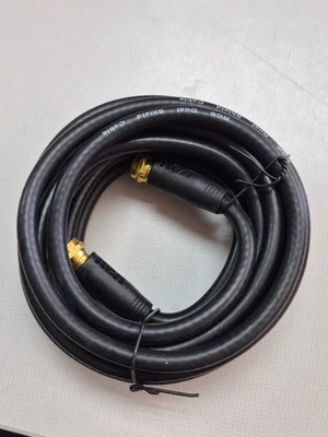 RCA RG6 Dual Shield Coaxial Cable For Audio/Video Connection 12 Ft Black - Image 1 of 4
