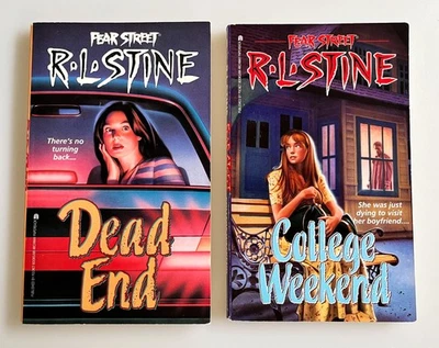 RL Stine Fear Street College Weekend vintage paperback book series 90s Foto 1 de 4