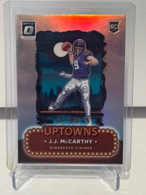 Panini Donruss Optic 2024 - Uptowns J.J. McCarthy #10 (RC) Foto 1 de 2
