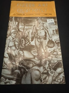 Fizeek Art Quarterly 1969 #26 Gay Interest Vintage Beefcake Drawings Magazine - Picture 1 of 5