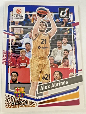 2023-24 Panini Donruss EuroLeague Basketball Alex Abrines #109 FC Barcelona - Image 1 of 2