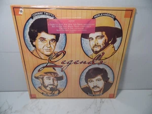 "Legends" - Twitty, Haggard, Williams & Conlee - Factory Sealed LP Album - Picture 1 of 3