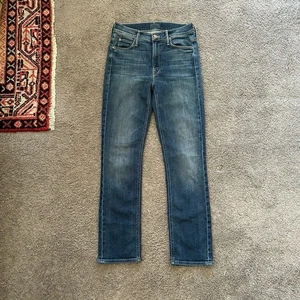 Pantalones de mezclilla al tobillo MOTHER tiro medio Dazzler talla 25 - Imagen 1 de 10