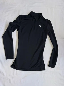 Under Armour Gold Gear Mujer’s Atlético Negro Manga Larga Talla S - Imagen 1 de 6