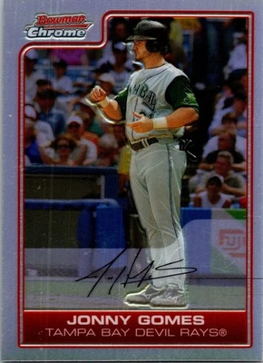 2006 Bowman Chrome Refractors #47 Jonny Gomes - Image 1 of 2