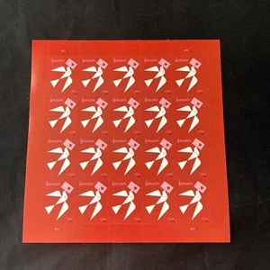/Perfect!  US Stamp Sheet 2024 Love Forever Doves Sheet of 20 - Picture 1 of 2