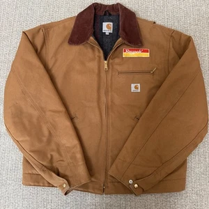 Interstellar Carhartt RNJ001 Detroit Blanket Lined Jacket L Made In USA Vintage - Bild 1 von 16