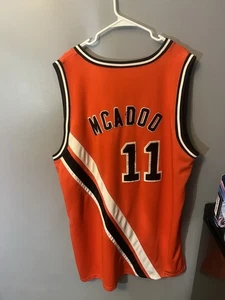 Mitchell & Ness NBA Buffalo Braves Bob McAdoo Basketball Jersey Mens 3XL Orange - Picture 1 of 7