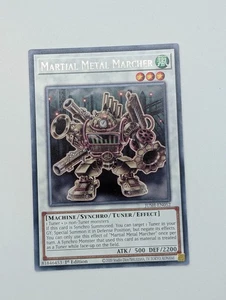 MARTIAL METAL MARCHER - Rare - JUSH-EN052 - 1st Ed - NM/M - Picture 1 of 4