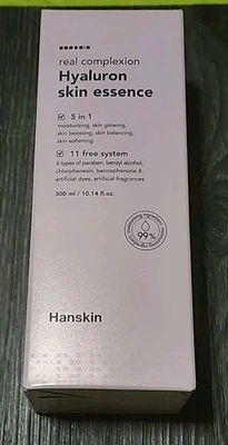Hanskin Real Complexion Hidratante Hyaluron Skin Essence (300 ml / 10,14 FL OZ) Foto 1 de 3