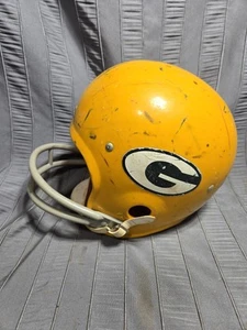 Casco de fútbol americano vintage Rawlings Airflow Green Bay Packers HNFL mediano - Imagen 1 de 10