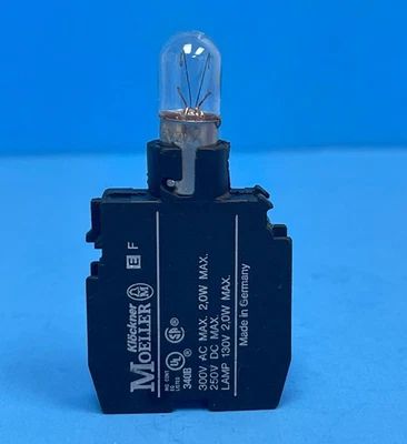 Moeller EF Light Lamp Contact Block 250V - Image 1 of 4