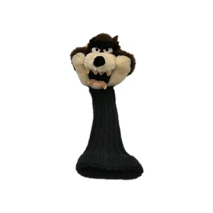 Looney Tunes Taz Tasmanian Devil Golf Headcover Plush Knit Sock Driver Fairway - Picture 1 of 6