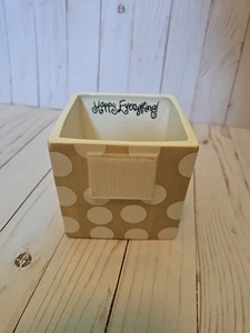 CC Happy Everything Mini cubo di nidificazione POLKA fioriera a punti cattura tutto - Foto 1 di 3