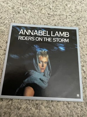 Annabel Lamb - Riders On The Storm 7” Black Vinyl Single 1983 A&M Records VG+ - Image 1 of 4